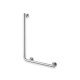 Barre d'appui pour personnes en situation de handicap Ø32 STANDARD type L, 55 x 77 droite / acier inoxydable brossé #1