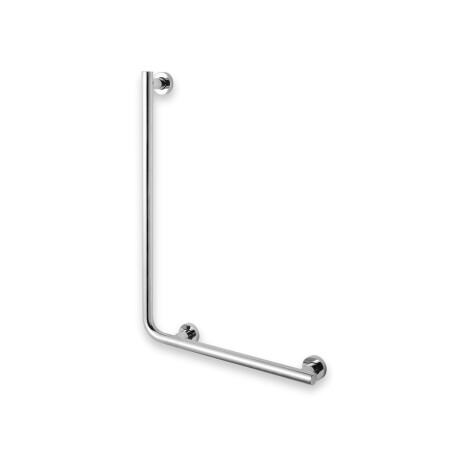 Barre d'appui pour personnes en situation de handicap Ø32 STANDARD type L, 55 x 77 droite / acier inoxydable poli #1