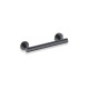 Barre d'appui pour personnes en situation de handicap, Ø 32, droite, PREMIUM - 30 cm / acier inoxydable noir mat #1