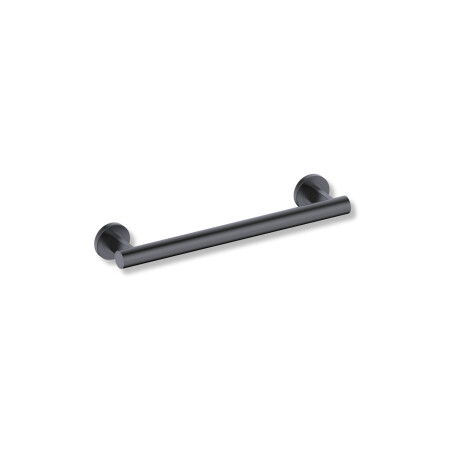 Barre d'appui pour personnes en situation de handicap, Ø 32, droite, PREMIUM - 40 cm / acier inoxydable noir mat #1