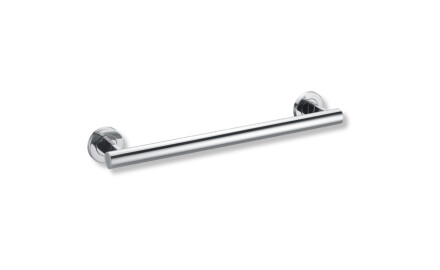 Barre d'appui pour personnes en situation de handicap, Ø 32, droite, PREMIUM - 40 cm / acier inoxydable poli