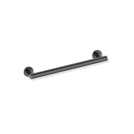 Barre d'appui pour personnes en situation de handicap, Ø 32, droite, PREMIUM - 50 cm / acier inoxydable noir mat #1