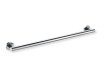 Barre d'appui pour personnes en situation de handicap, Ø 32, droite, PREMIUM - 80 cm / acier inoxydable poli