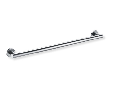 Barre d'appui pour personnes en situation de handicap, Ø 32, droite, PREMIUM - 80 cm / acier inoxydable poli