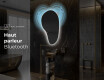 Miroir de salle de bains LED de forme irrégulière S221 #6