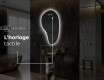 Miroir de salle de bains LED de forme irrégulière S221 #7