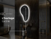 Miroir de salle de bains LED de forme irrégulière S222 #7
