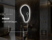 Miroir de salle de bains LED de forme irrégulière S222 #5
