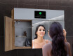 Smart Armoire De Toilette À Miroir Lumineux - L55 Sarah 100 x 72cm #8