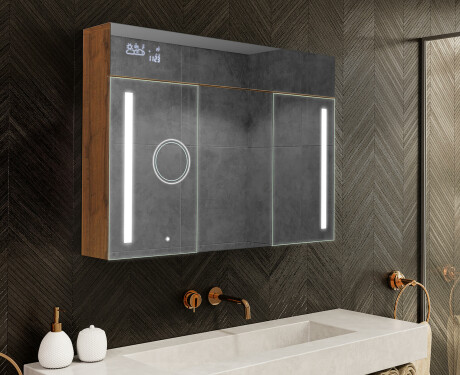 Armoire De Toilette À Miroir Lumineux - L02 Emily 100 x 72cm