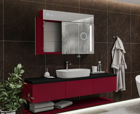 Armoire De Toilette À Miroir Lumineux - L02 Emily 100 x 72cm #11