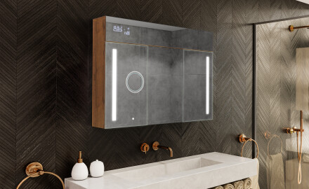 Armoire De Toilette À Miroir Lumineux - L02 Emily 100 x 72cm