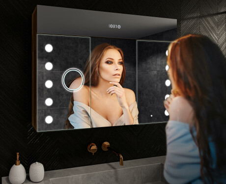 Armoire De Toilette À Miroir Lumineux - L06 Emily 100 x 72cm #9