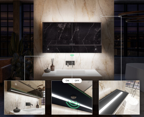 Armoire Salle De Bain Miroir Lily - 2 Portes 100 x 72,5cm #7