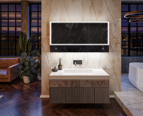 Armoire Salle De Bain Miroir Lily - 3 Portes 100 x 72,5cm #12