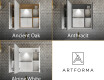 Armoire De Toilette À LED - Clara 70 x 60cm #3