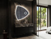 Miroir LED tryptique mural T222 #10