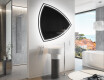 Miroir de salle de bains LED de forme irrégulière T223 #9