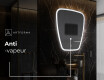 Miroir sur mesure mural LED Z222 #8
