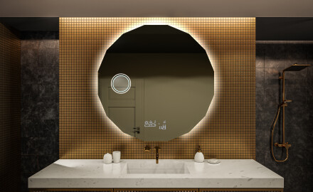 Rond Illumination LED Miroir Sur Mesure Eclairage Salle De Bain L113