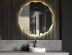 Rond Illumination LED Miroir Sur Mesure Eclairage Salle De Bain L192