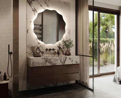 Rond Illumination LED Miroir Sur Mesure Eclairage Salle De Bain L192 #2