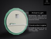Rond Illumination LED Miroir Sur Mesure Eclairage Salle De Bain L192 #4