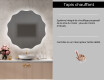Rond Illumination LED Miroir Sur Mesure Eclairage Salle De Bain L192 #10