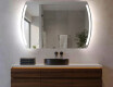 Arrondie Illumination LED Miroir Sur Mesure Eclairage Salle De Bain L68
