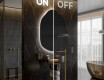 Miroir de salle de bains LED de forme irrégulière E221 #3