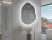 Miroir de salle de bains LED de forme irrégulière E221 #10