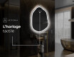Miroir de salle de bains LED de forme irrégulière E222 #9