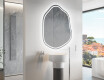 Miroir de salle de bains LED de forme irrégulière E223