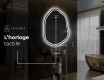 Miroir de salle de bains LED de forme irrégulière E223 #9