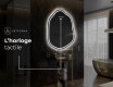 Miroir de salle de bains LED de forme irrégulière E223 #8