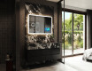 Arrondie Illumination LED Miroir Sur Mesure Eclairage Salle De Bain L141 #2