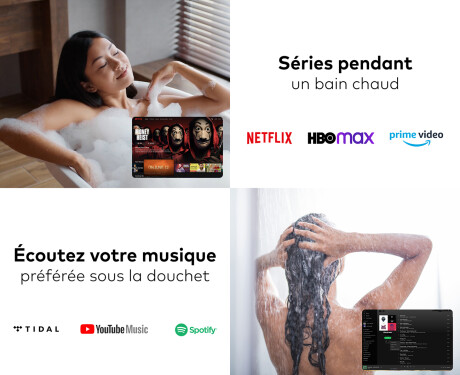 Arrondie Illumination LED Miroir Sur Mesure Eclairage Salle De Bain L142 #4