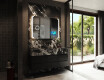 Arrondie Illumination LED Miroir Sur Mesure Eclairage Salle De Bain L144 #2