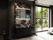 Arrondie Illumination LED Miroir Sur Mesure Eclairage Salle De Bain L145 #2