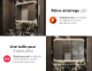 Arrondie Illumination LED Miroir Sur Mesure Eclairage Salle De Bain L145 #5